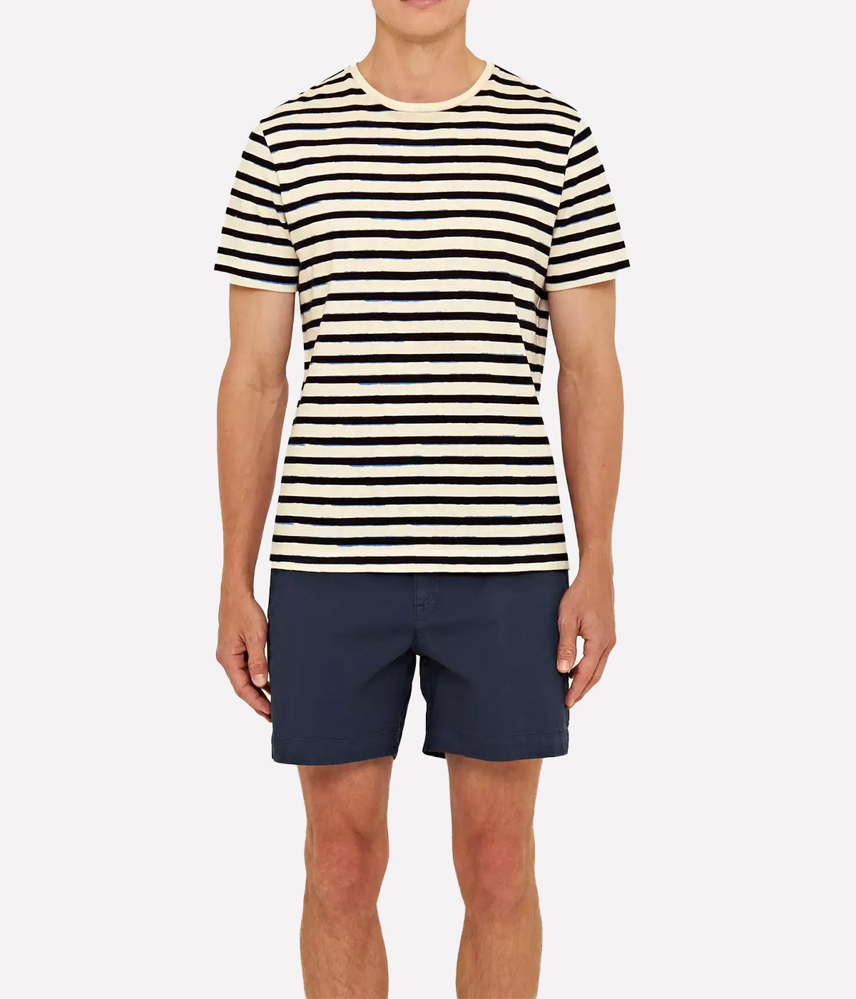 OB Classic T-Shirt in Cloud & Night Iris