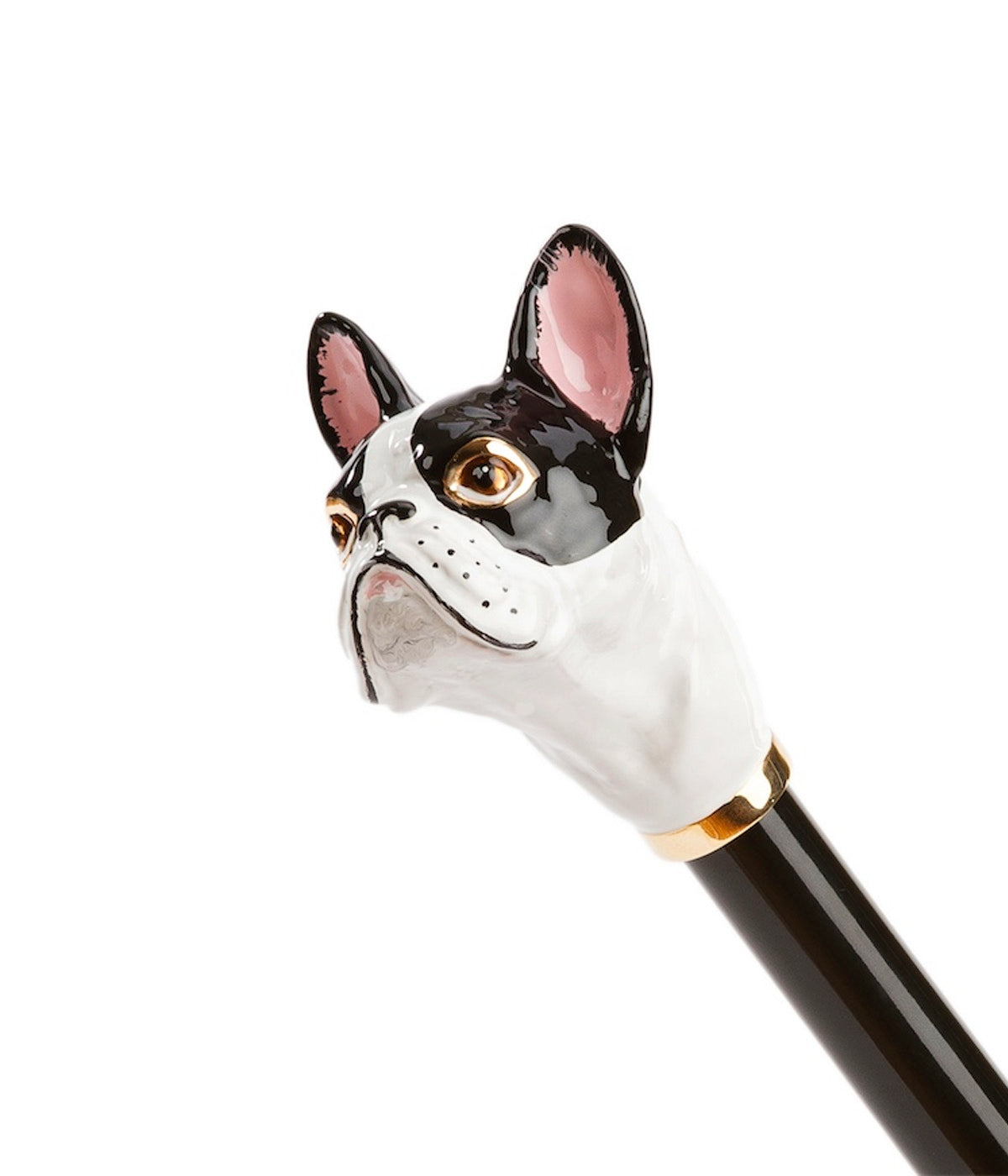 French Bulldog Shoe Horn in White & Black