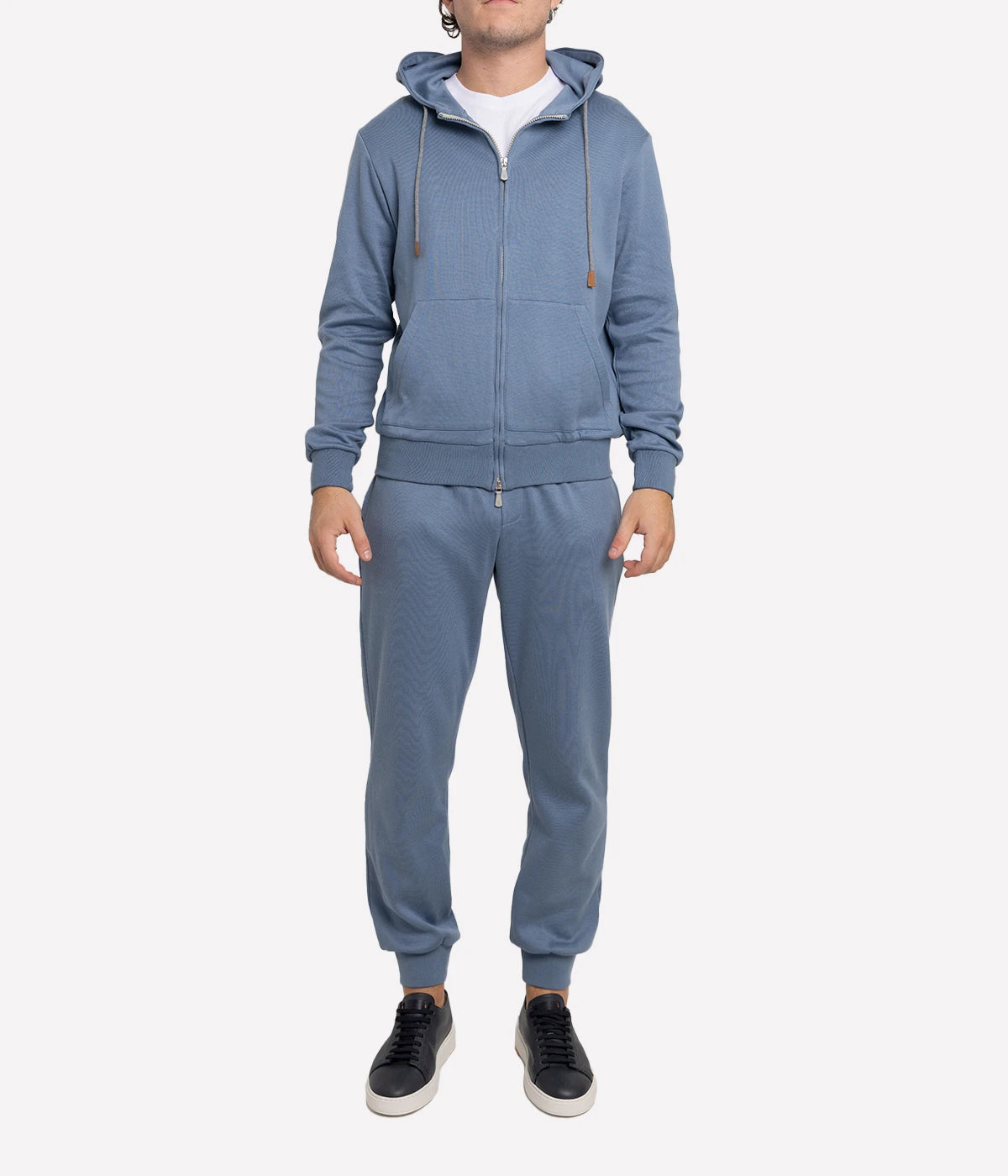 *FINAL SALE* Giza Cotton Trouser in Zucchero