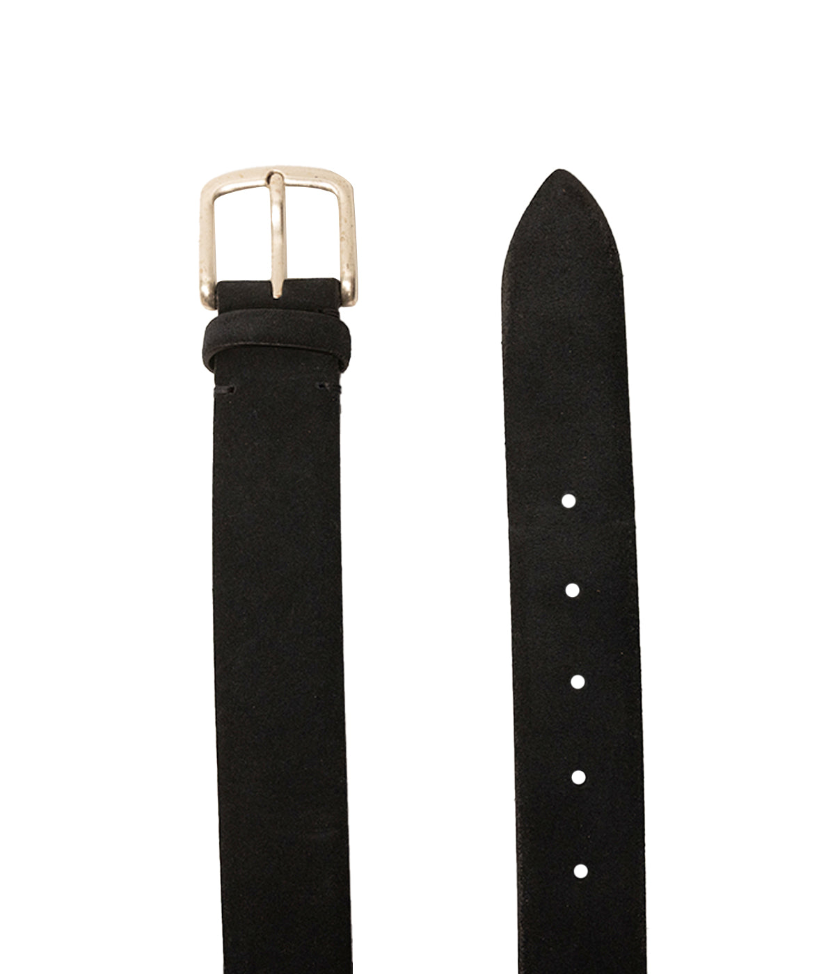 Velour Belt in Nero