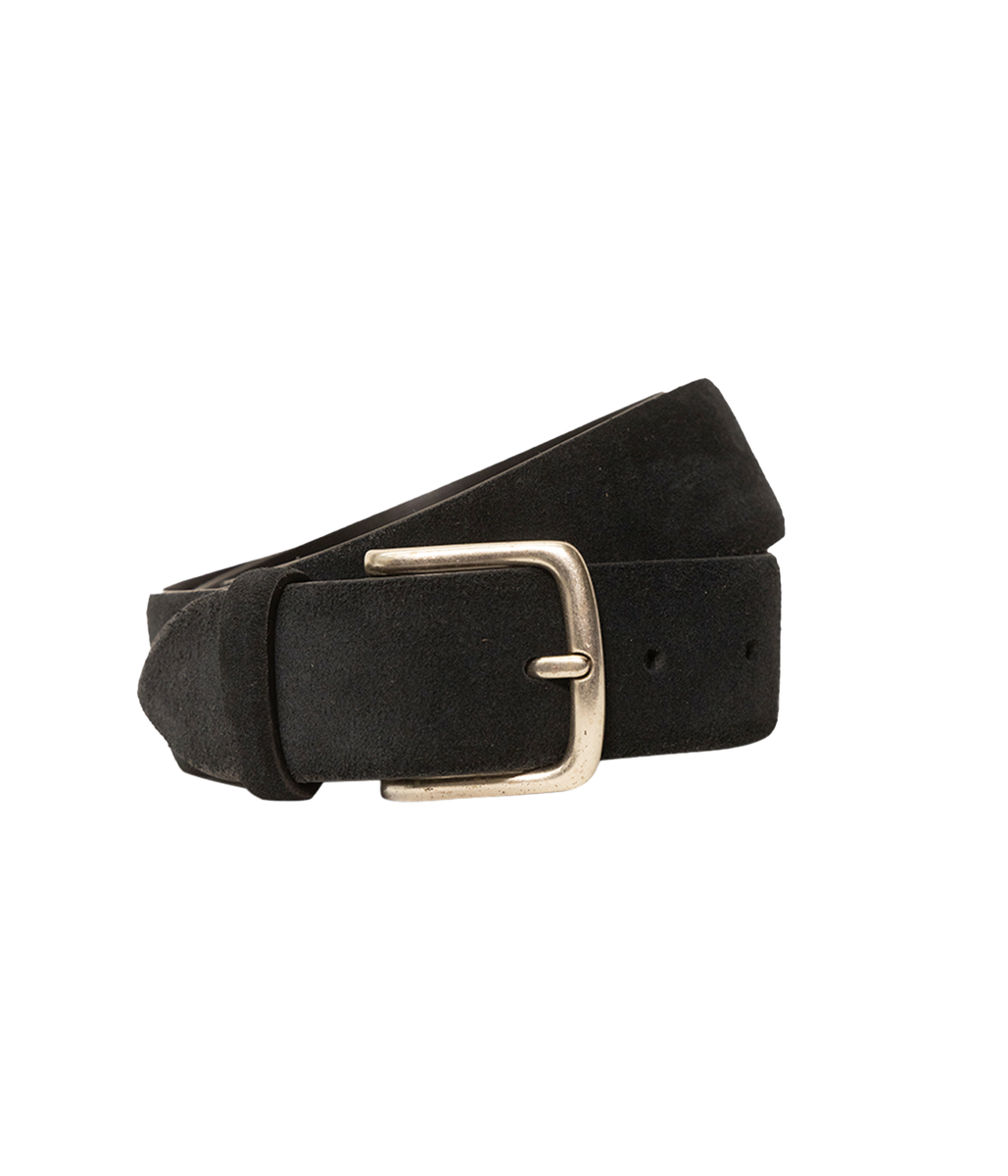 Velour Belt in Nero Calexico Man