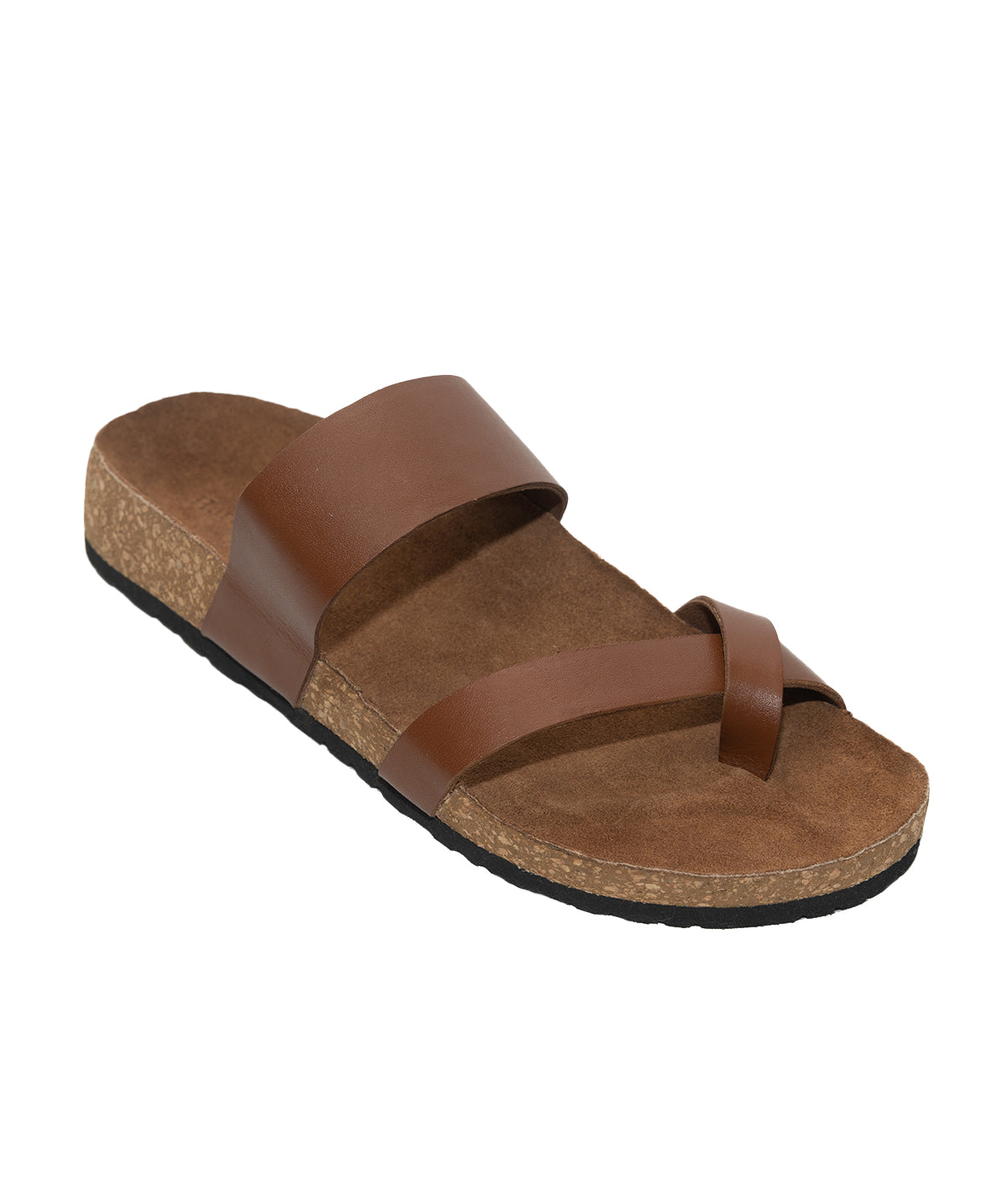 Sandal Leather Shoes in Brown