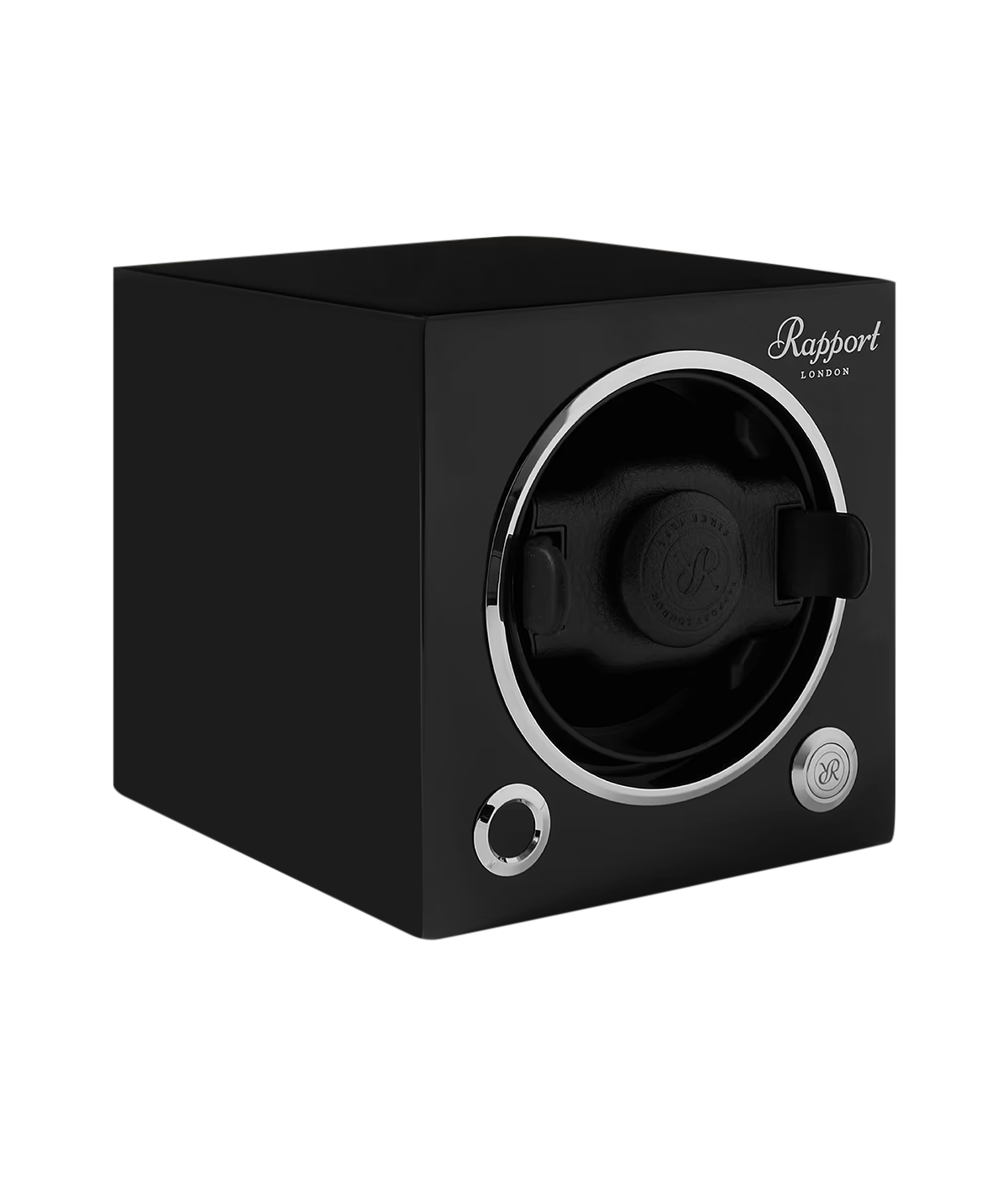 Evolution Cube Watch Winder in Black