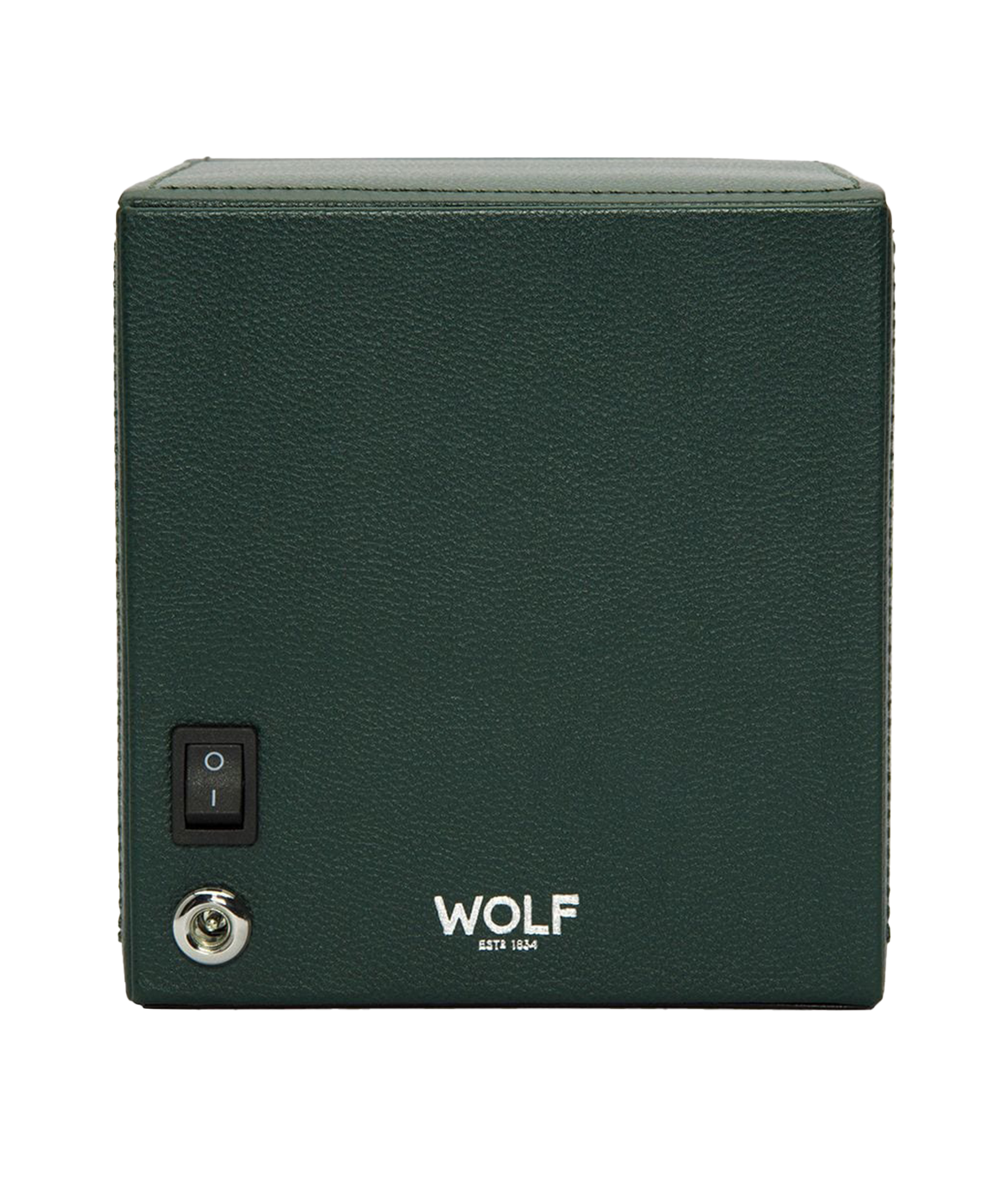 Evolution Cube Watch Winder in Racing Green