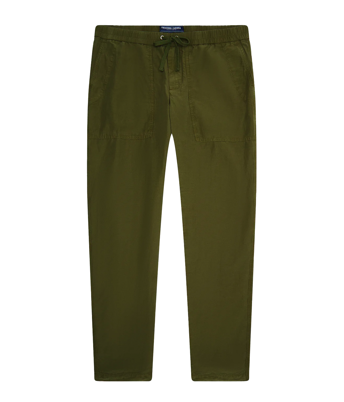 *FINAL SALE* Gael Tencel Blend Utility Trousers in Fir Green