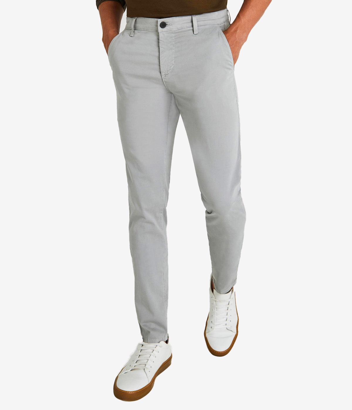 *FINAL SALE* Jamison Skinny Chino in Florence Fog