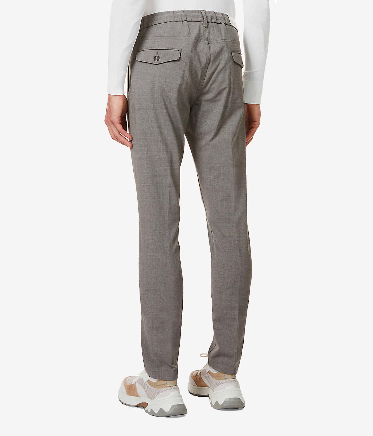 *FINAL SALE* Jogging Pants in Medium Melange Gray