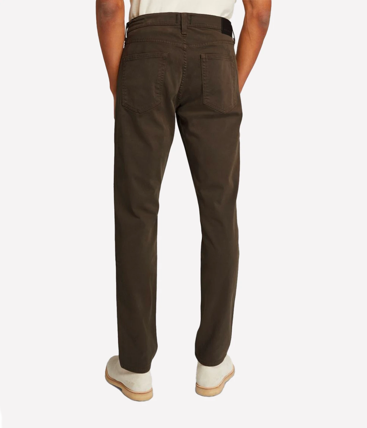 Back view of the jeans, featuring the signature Citizens of Humanity stitching on the pockets and sleek tapered leg.