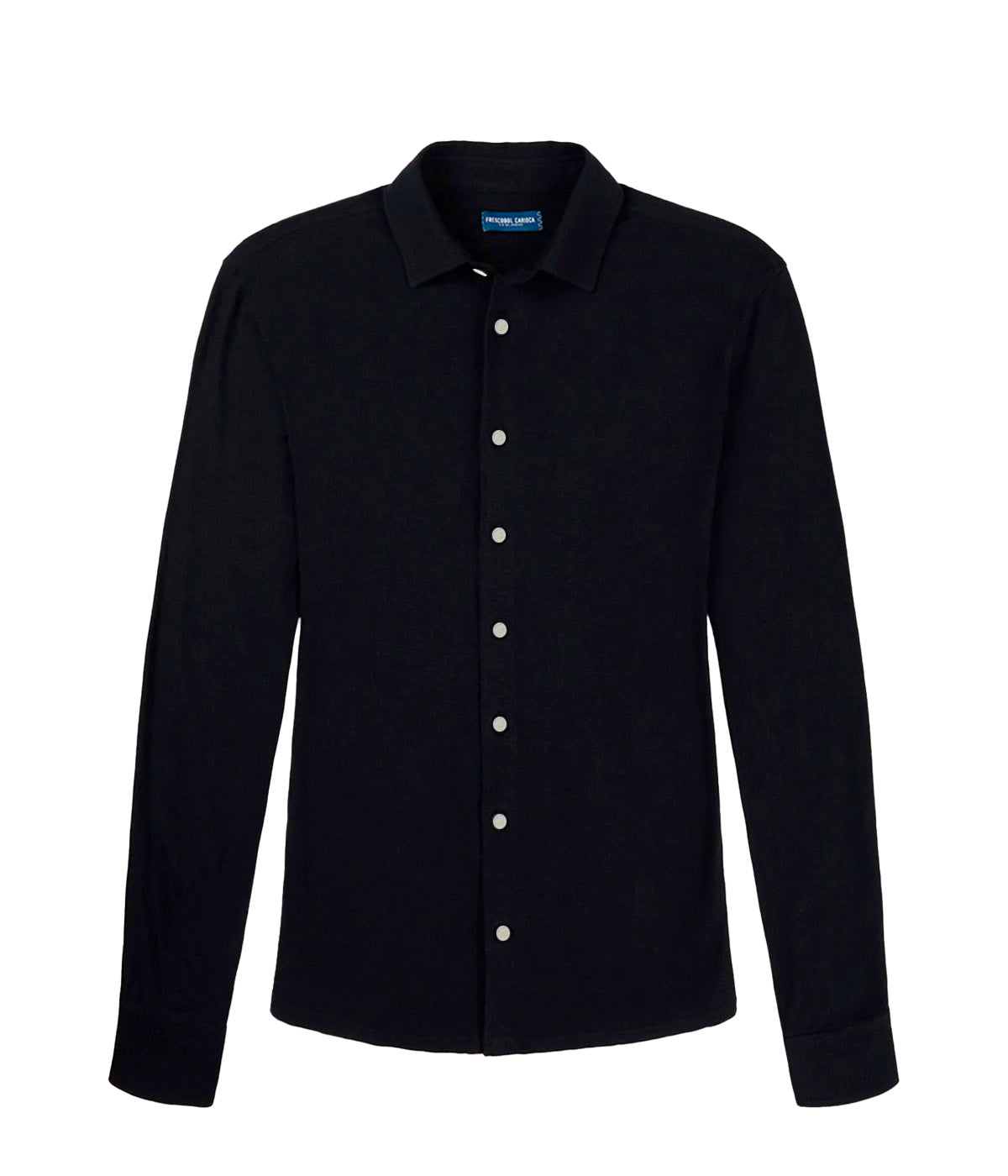 Marcio Linen Blend Long Sleeve in Black