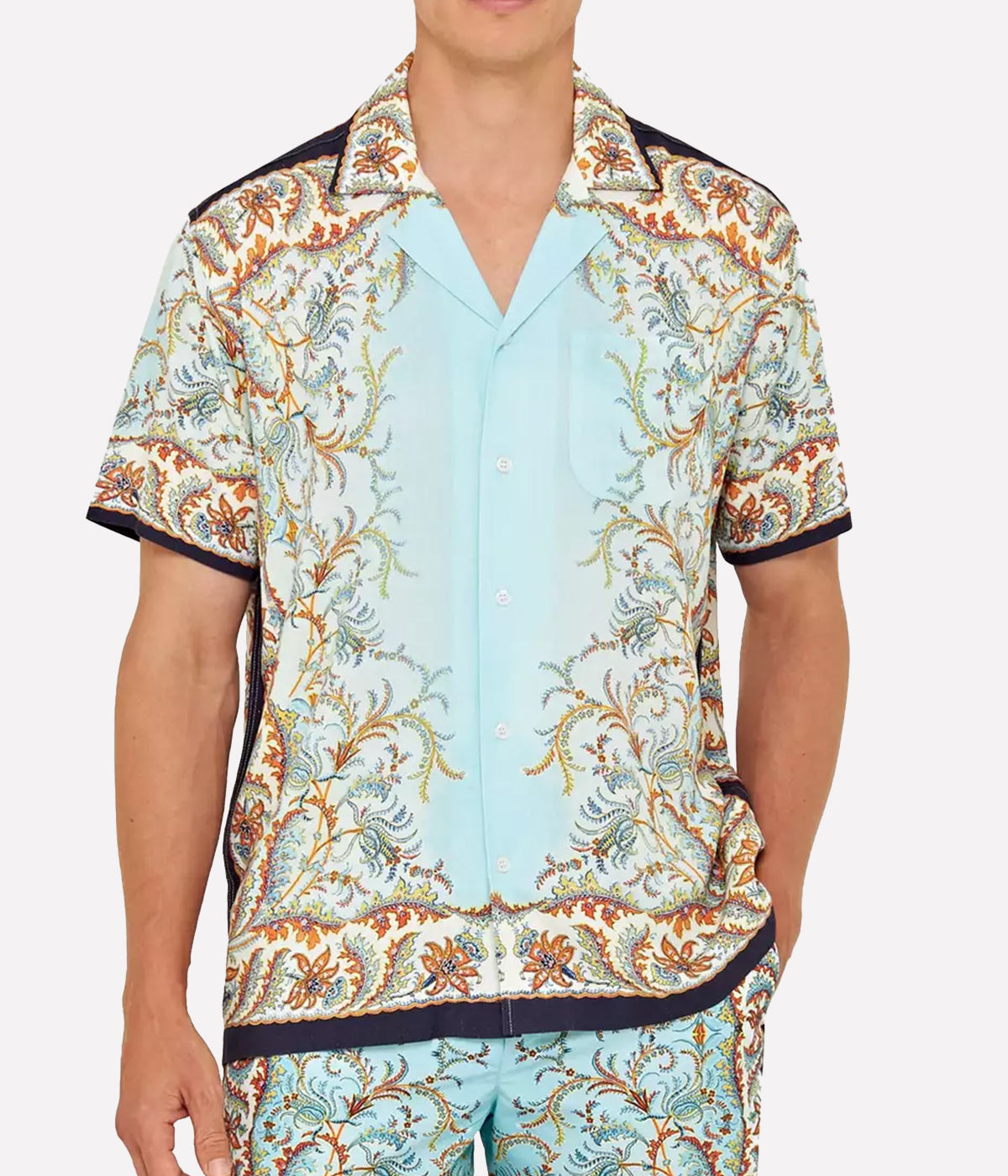 Marne Prairie Paisley Shirt in Multi