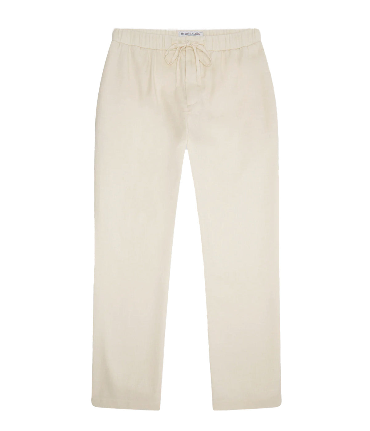 Oscar Linen Chinos in Coconut Milk