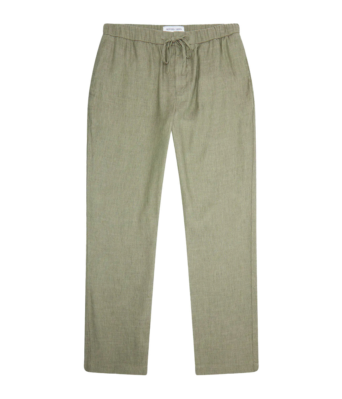 *FINAL SALE* Oscar Linen Chinos in Fir Green