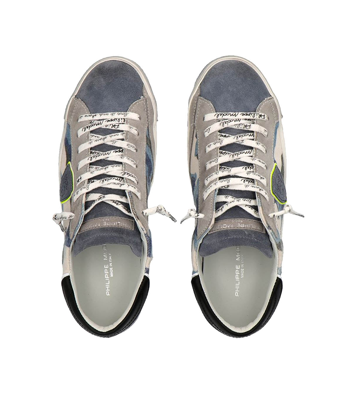 PRSX Low Man in Camouflage Bleu Beige