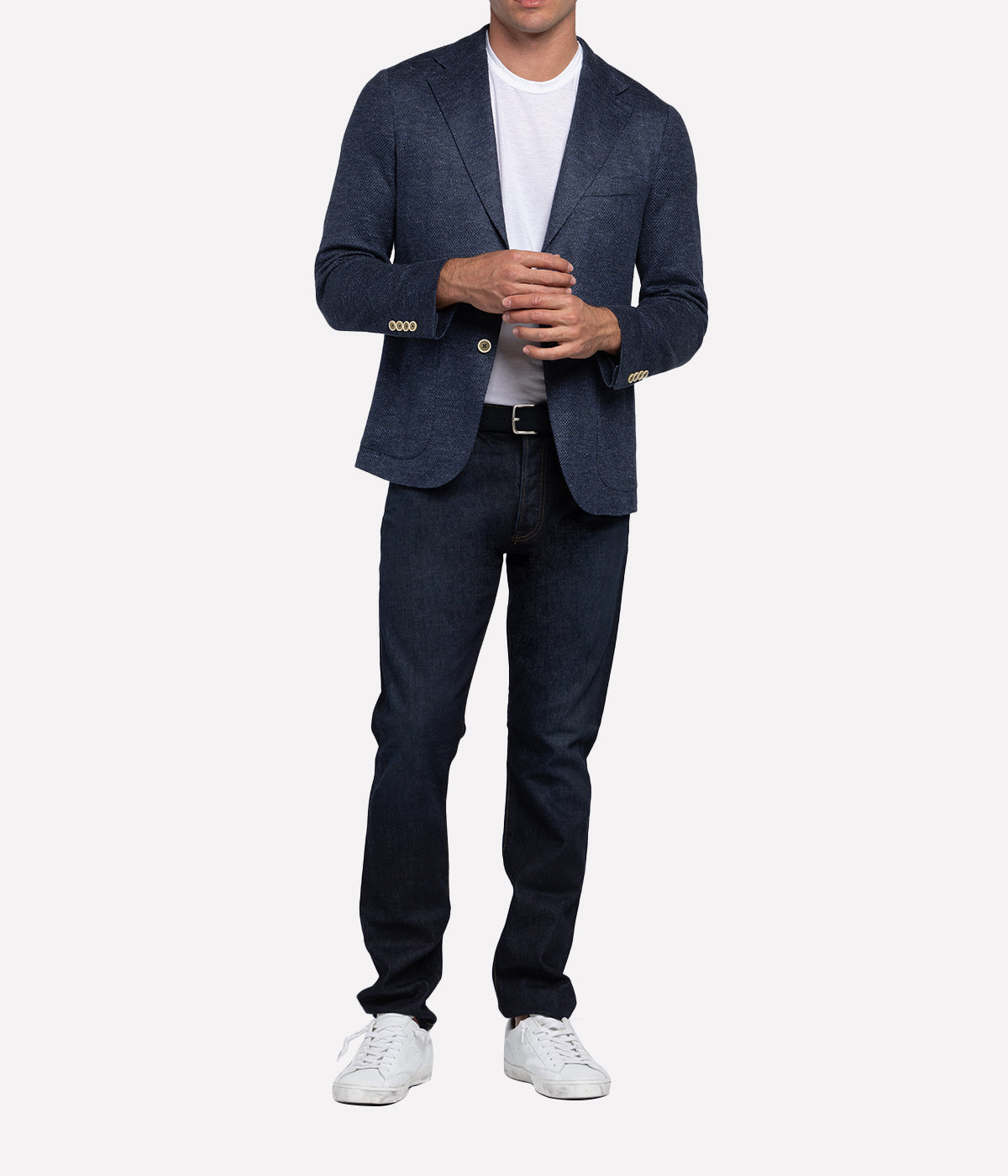 Single Breated Suit & Soft Pant in New Blue