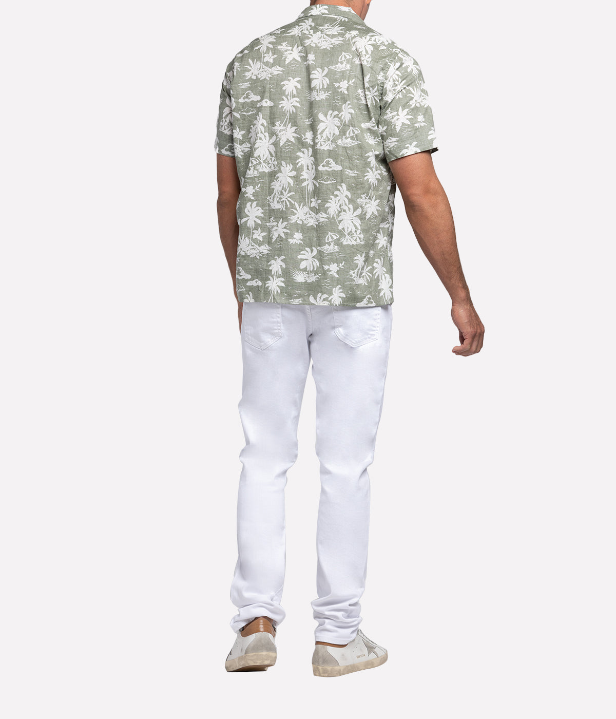 Slam Woven Shirt in Army