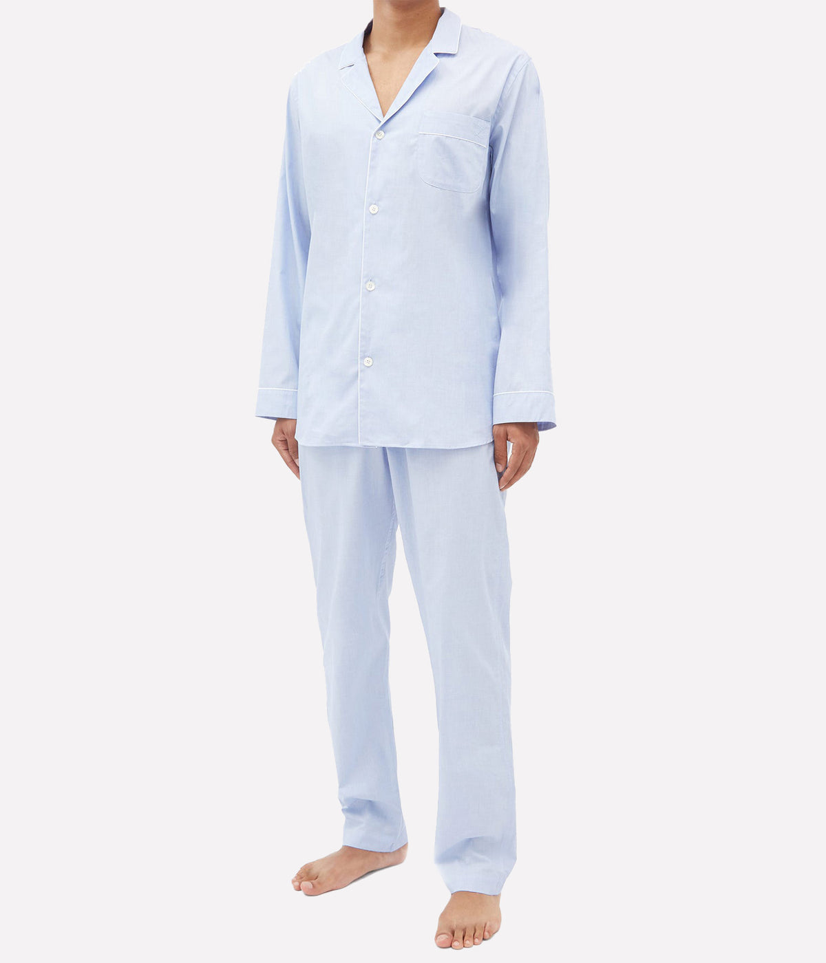 Pyjama Long in Light Blue