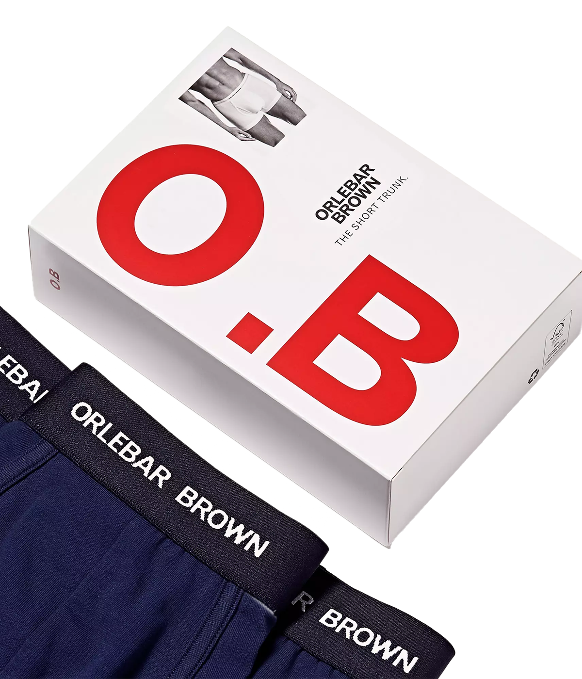 Short Trunk 3 Pack in Bright Navy