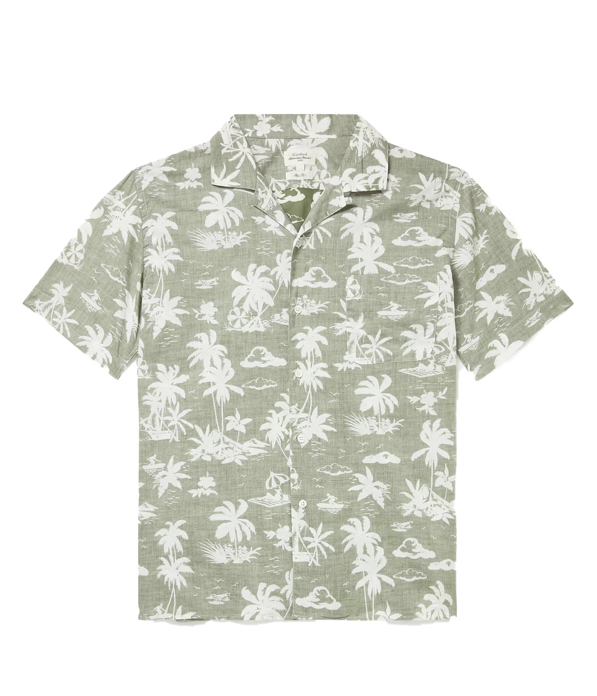 Slam Woven Shirt in Army