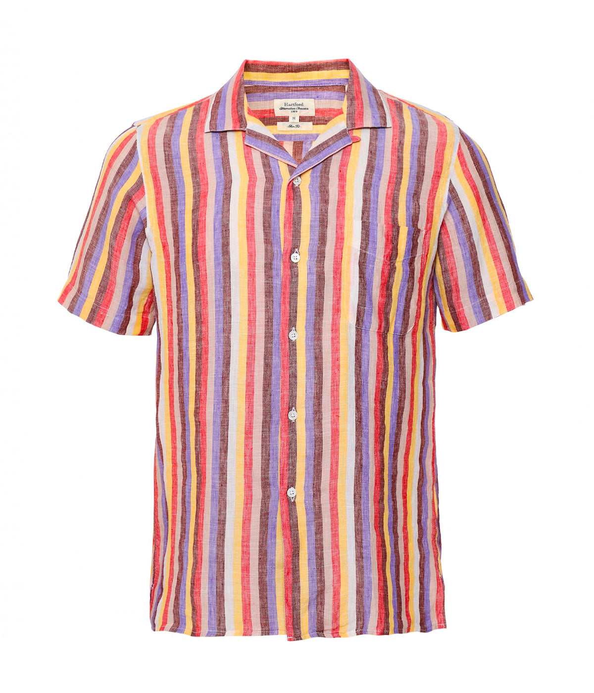 Slam Woven Shirt in Multicolour Stripe