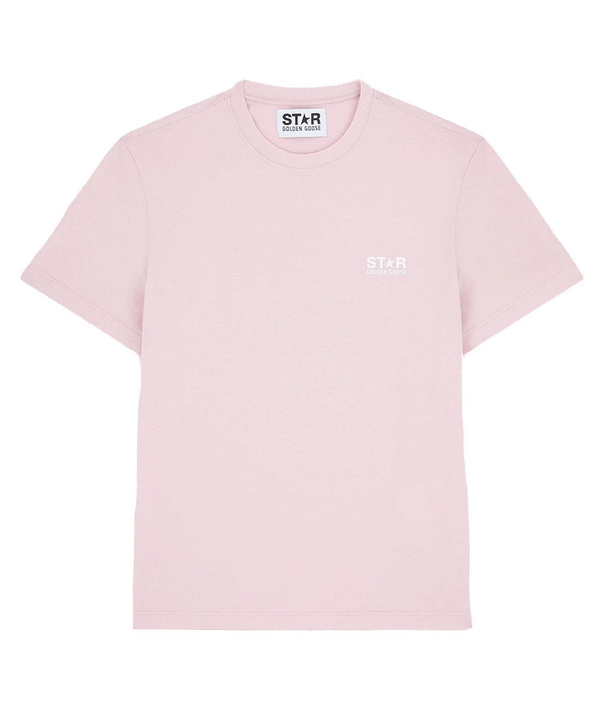 Star Regular T-Shirt in Pink Lavender & White