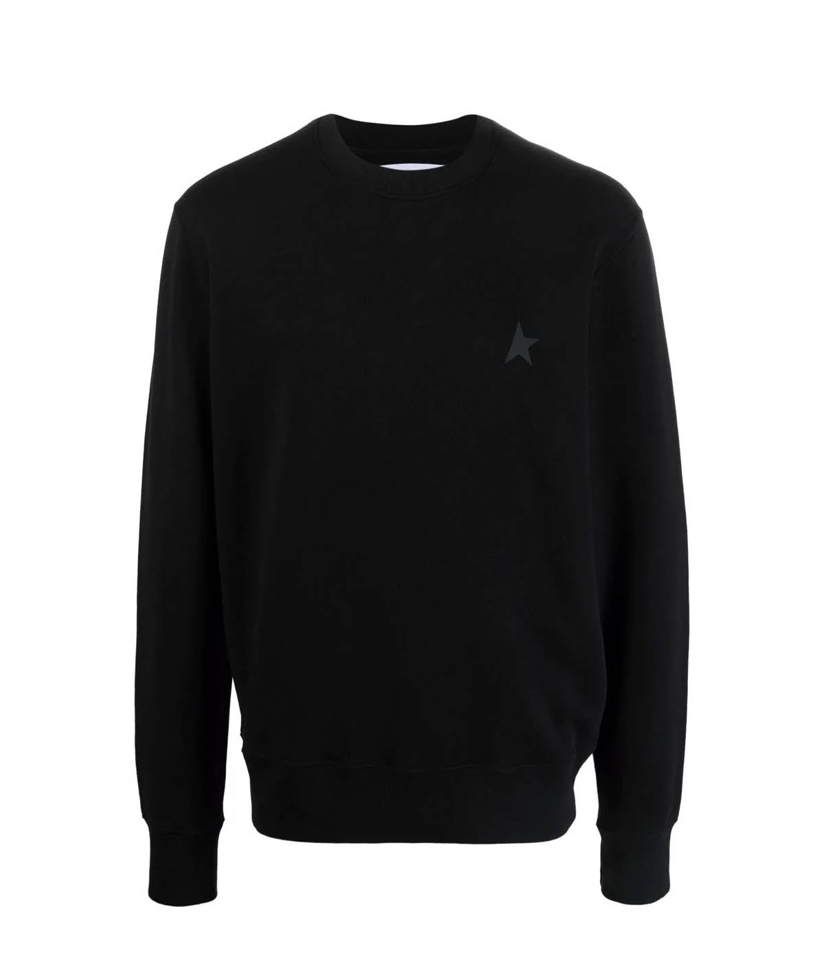 Star Sweatshirt Archibald Crewneck in Black