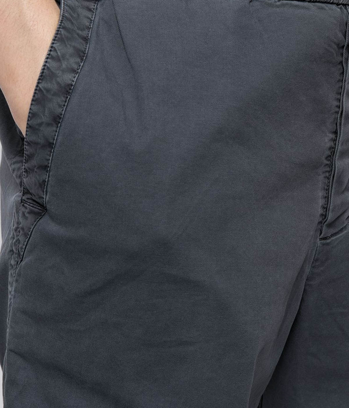 Stretch Canvas Work Short in Magma