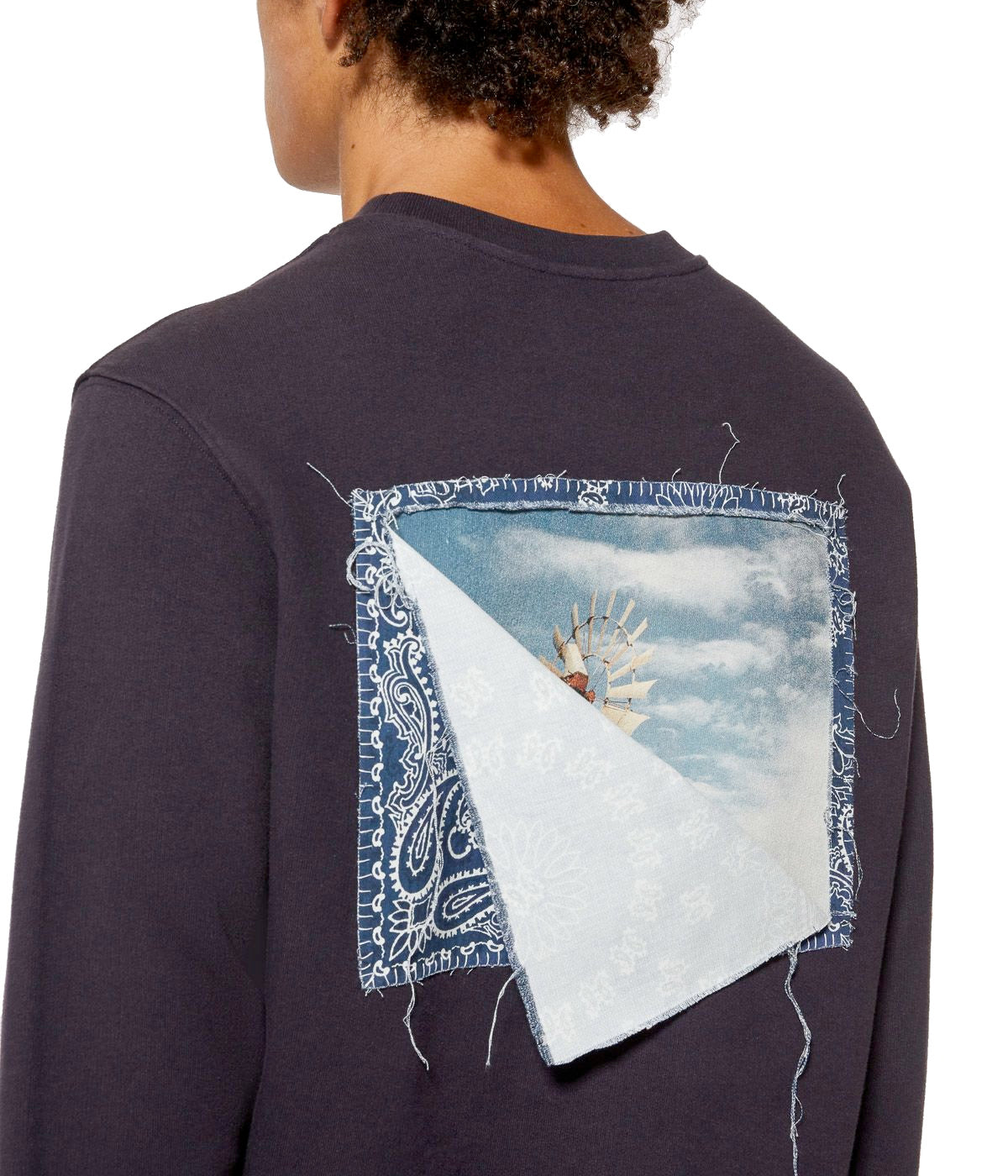 Sweatshirt Archibald in Deepwell
