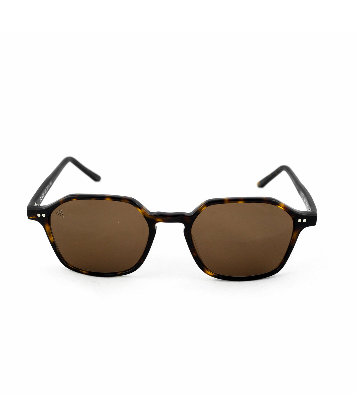 Velasca Sunglasses in Dark Avana & Brown