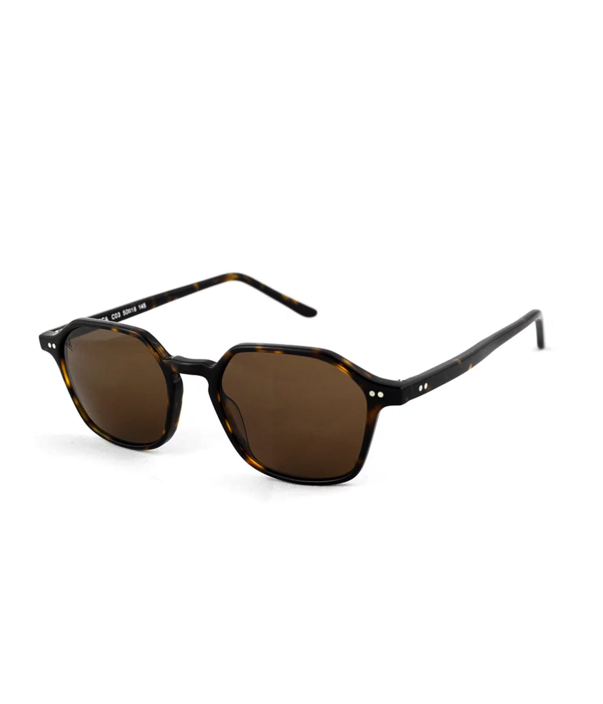 Velasca Sunglasses in Dark Avana & Brown