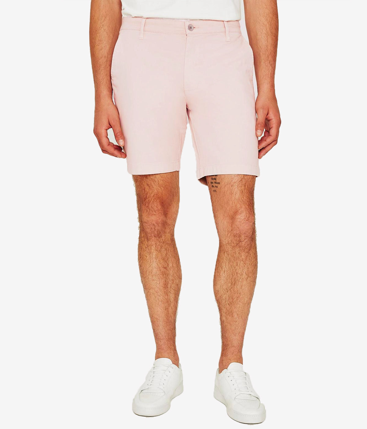 AG Wanderer Shorts styled with a short-sleeve shirt and sneakers, showcasing a relaxed yet polished outfit for versatile, warm-weather wear.