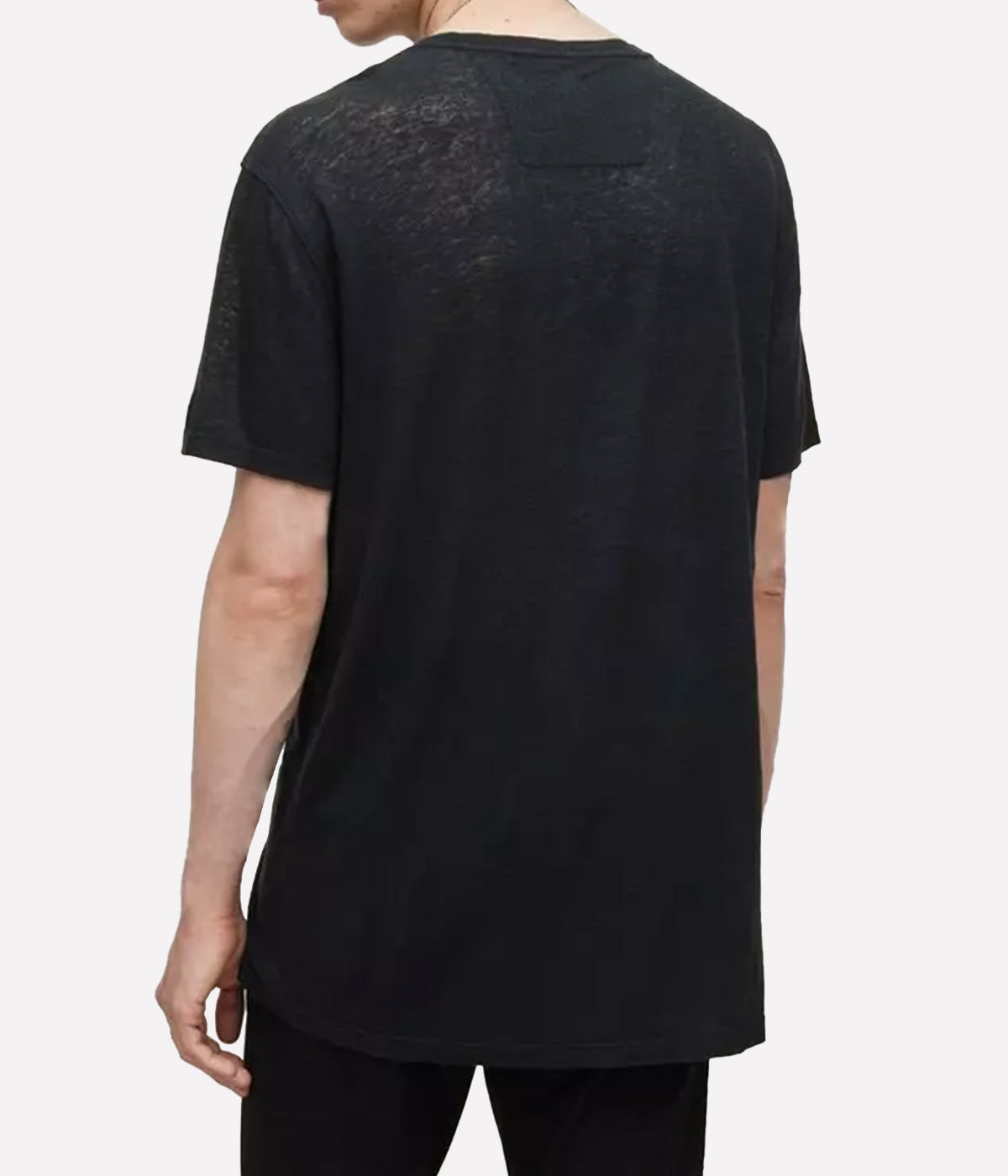 Top Hat Skull Crew T-Shirt in Black