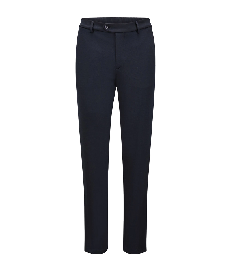 Front product view of Marco Pescarolo Evo Wool Trouser in Navy