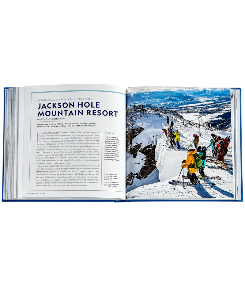 100 Slopes of a Lifetime Book