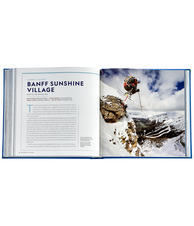 100 Slopes of a Lifetime Book