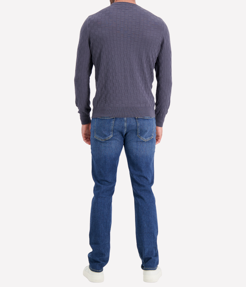 Crew Long Sleeve in SLATE GREY