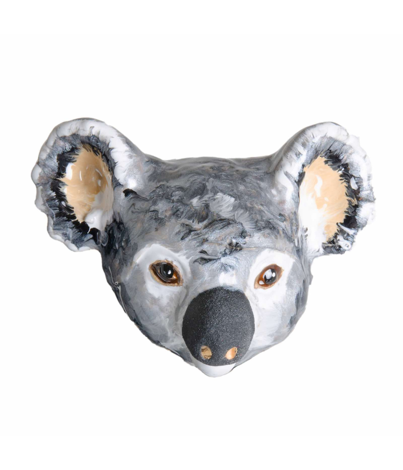 Pasotti Koala Shoehorn in Brown - Koala's head shot
