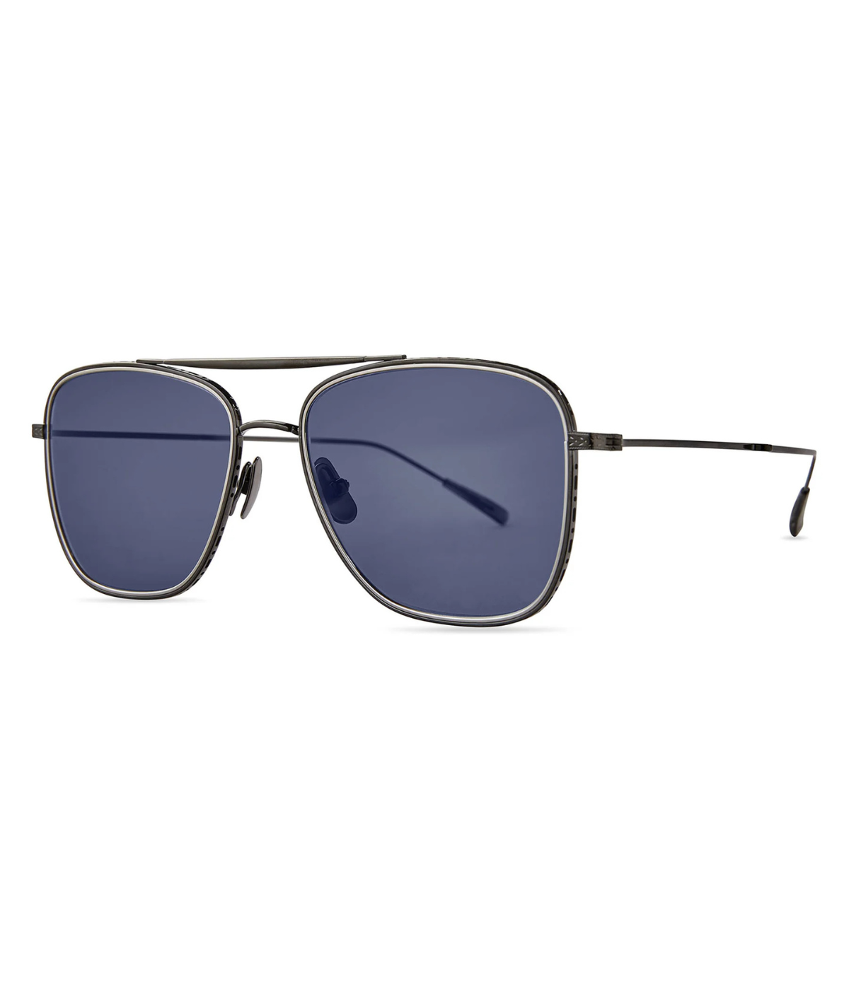 Novarro Sun 55 in Gunmetal & Coldwater Blue - Side Shot