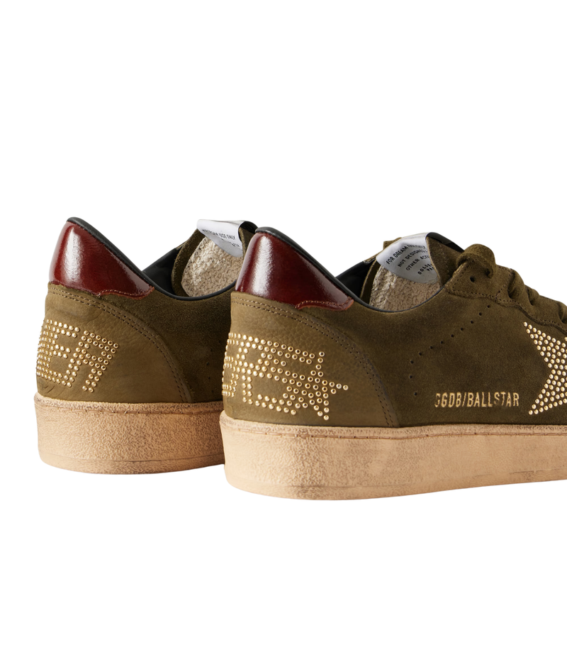 Ball Star Sneaker in Olive Night