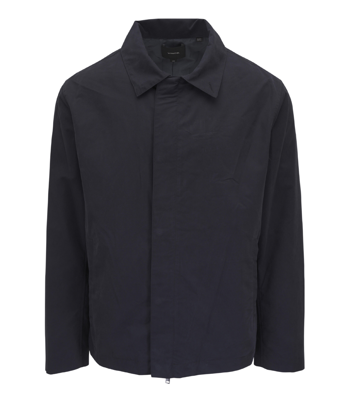 Convertible Collar Jacket in Coastal Blue