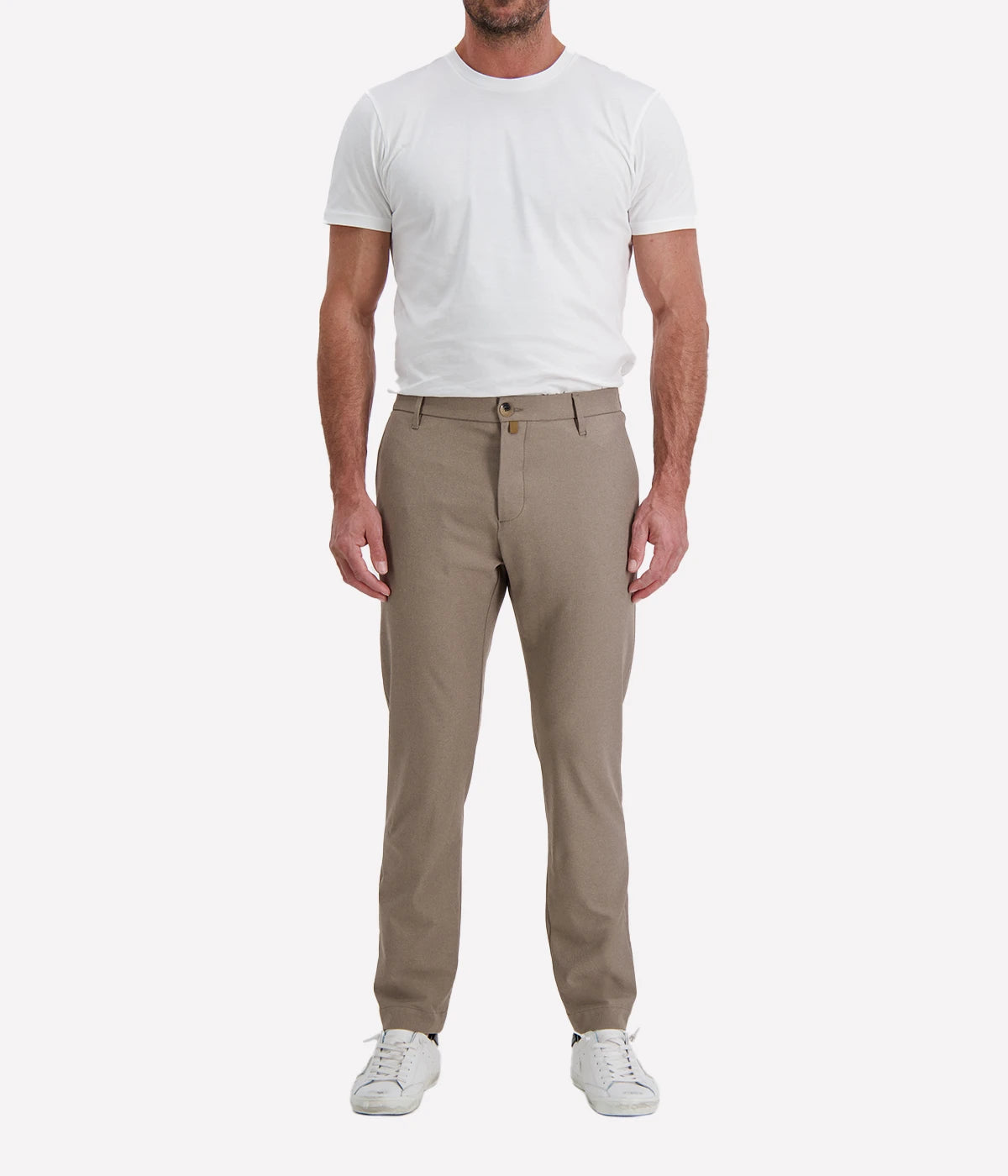 Jacob Cohën Pantalone Regular Fit in Gray – Front View Tailored Trousers