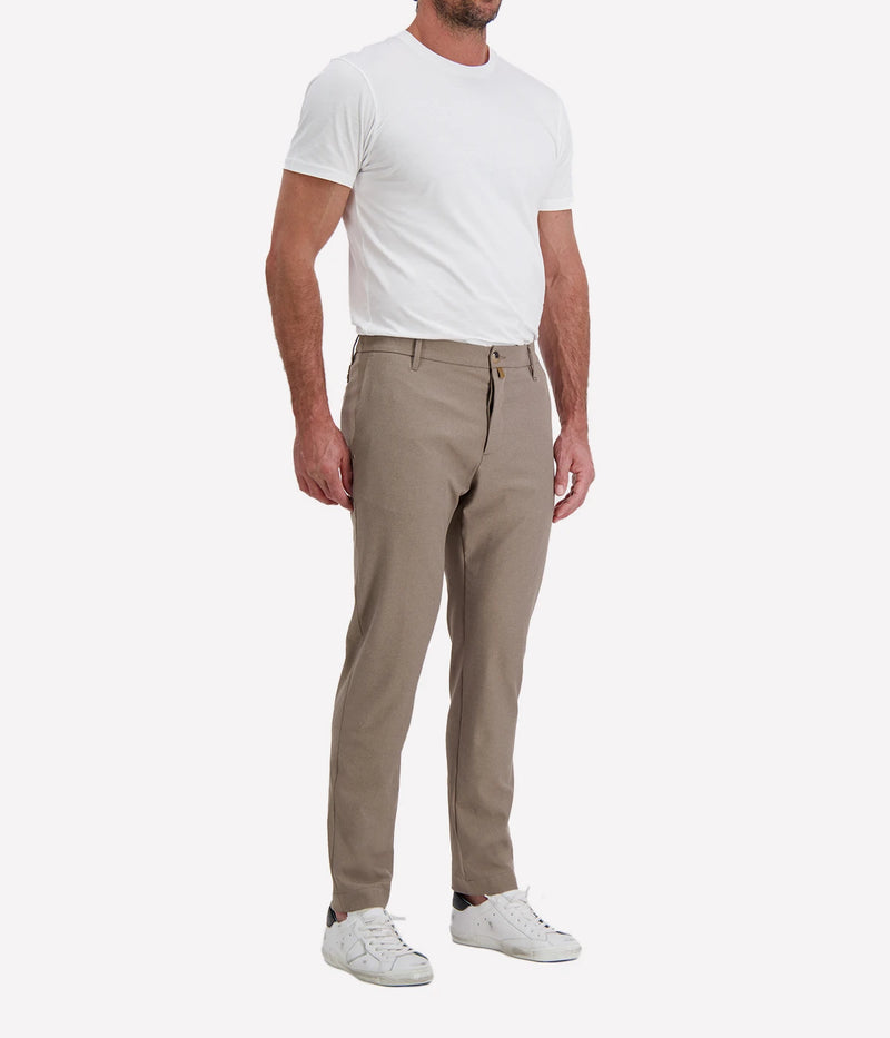 Jacob Cohën Pantalone Regular Fit in Gray – Angled View Tailored Trousers