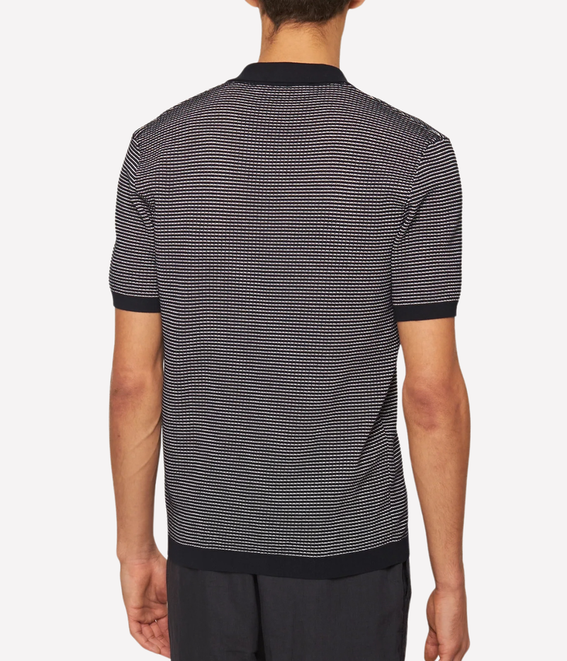 *FINAL SALE*Roddy 2 Toned Shirt in White & Night Iris