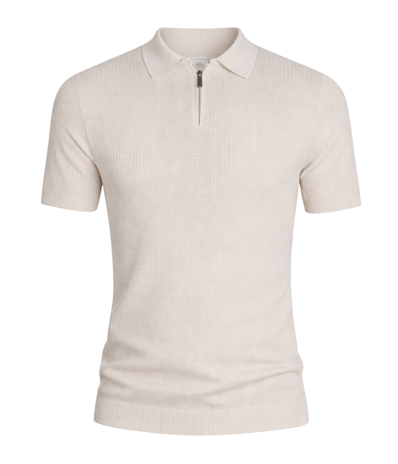 Polo Sweater in Sabbia