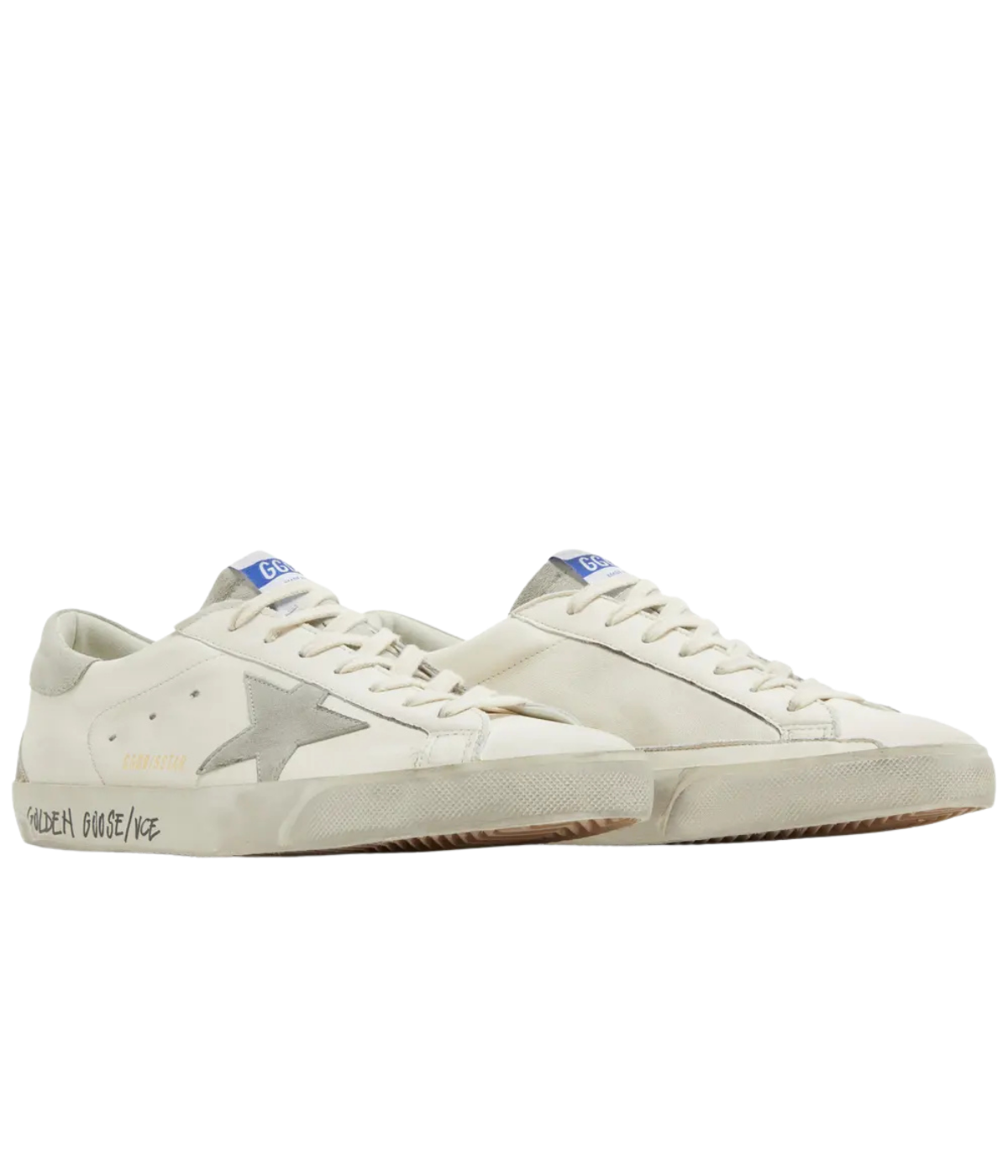 Super Star Sneaker in White, Ice & Grey