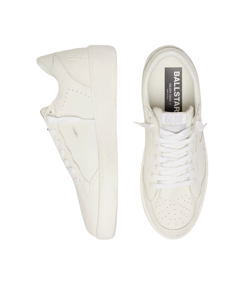 Golden Goose Ball Star 2 Sneaker In Optic White - top shot