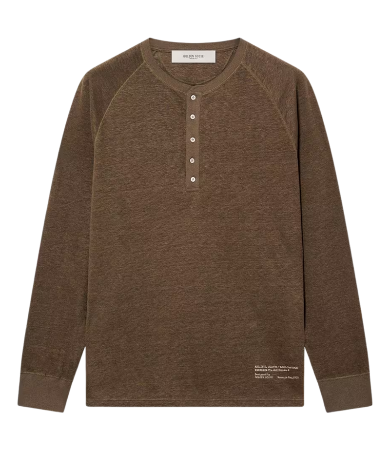 Journey Serafino Linen Jersey in Sea Turtle