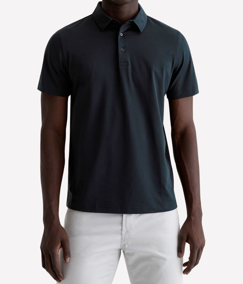 Bryce S/S Polo In True Black
