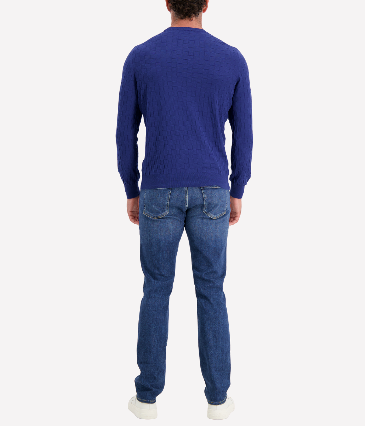 Crew Long Sleeve in Royal Blue