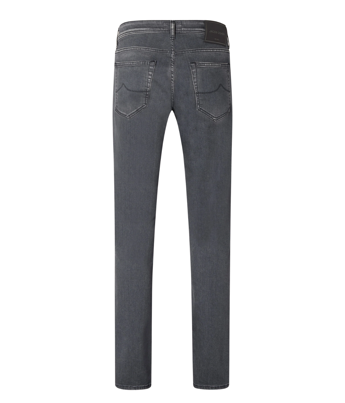 Pant 5 Pkt Slim Fit Bard In 800D Black Leather Patch