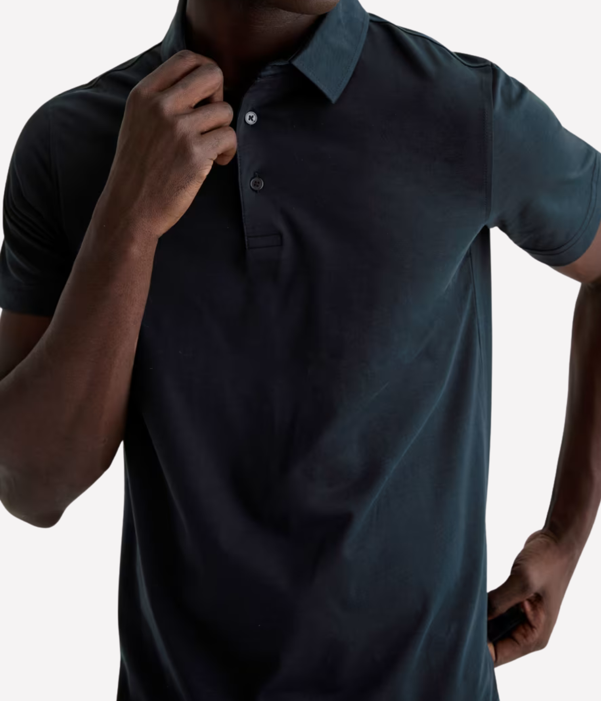 Bryce S/S Polo In True Black